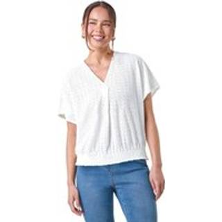 Roman Roman Textured Shirred Stræk Top