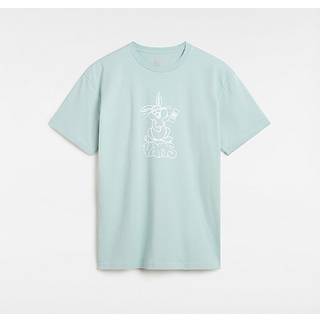 Vans - Crazy Eddy T-Shirt, Man, Blue, Size: S - Blue - S