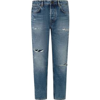 Pepe Jeanstil mænd. PM207392RI4 Blå tapered jeans (32/34), Casual, Bomuld, Denim, Bæredygtig