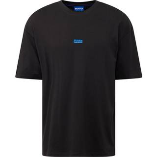 HUGO Nieros Crew Neck T-Shirt Black