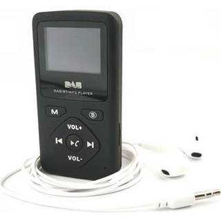 Bærbar DAB-radio / Mp3-afspiller i lommestørrelse DAB-P7 - Sort