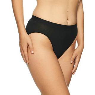 Lady Avenue Basic Bamboo Tai Brief - Black - X-Small