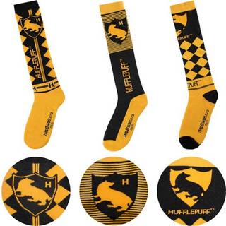 Harry Potter Knee-high socks 3-Pack Hufflepuff