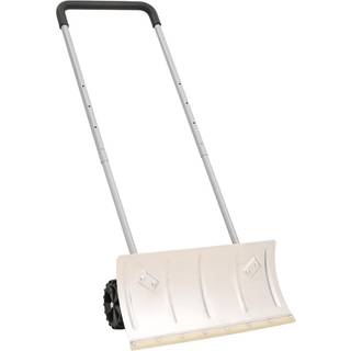 Sneskovl Med Udvideligt Håndtag Stålblad Sort - 61 cm