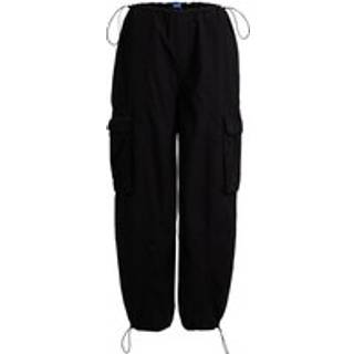 Oversize fit parachutebukser i bomuldspoplin