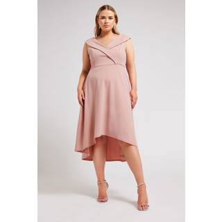 Yours Curve London Tuxedo High Low KjoleEU 50 (UK 22)