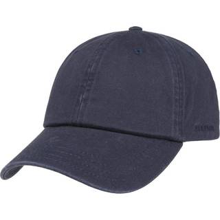 Stetson Stetson Baseball Cap Cotton - Ensfarvet Navy