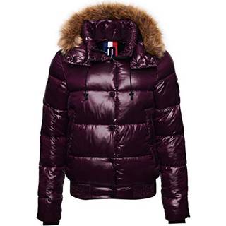 Superdry Toya bomberjakke med høj glans