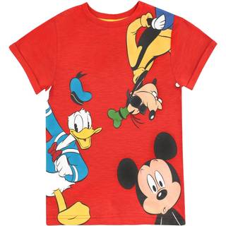 Karakter 100% Bomuld Mickey Mouse Anders & Fedtmule T-shirt12 - 18 måneder (80 - 86cm)