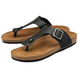 Dunlop Dunlop Black Toe Post Mens Sandals