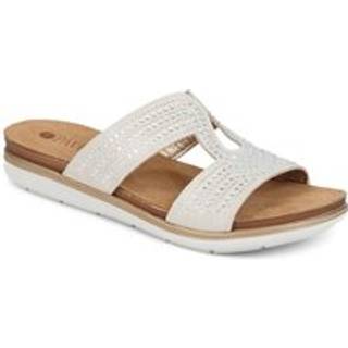 Pavers Pavers White Pavers Slip On Mule Black Sandals