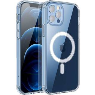 Anti Shock 1,5 mm Mag case for iPhone 13 Pro Max 6,7" transparent camera protection