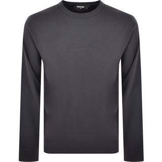 DSQUARED2 Logo Long Sleeve T Shirt Grey