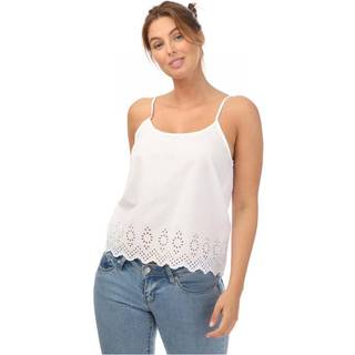 ONLY dame top ONLLOU - Bright White - S