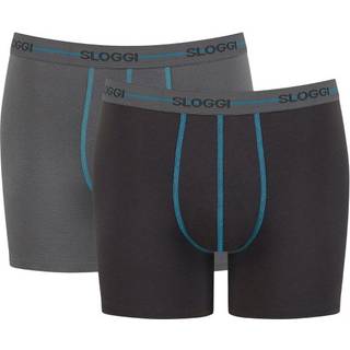 Sloggi 2-pak Men Start Short C2P - Grey - Large