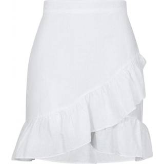 Neo Noir - Bekka Linen Skirt - White