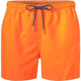 HOM Herren Badeshorts orange unifarben