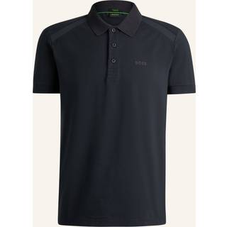 BOSStil mænd. 50519855 Paddy 4 navy polo shirt (L), Casual, Bomuld, Korte ærmer, Blå