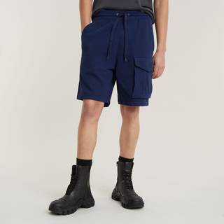 One Pocket Sweat Shorts - Dark blue - Men