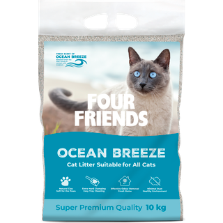 FourFriends Ocean Breeze Kattegrus - 10 kg