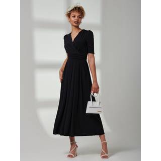 Jolie Moi Bree Halværmet Jersey MaxikjoleEU 48 (UK 20)