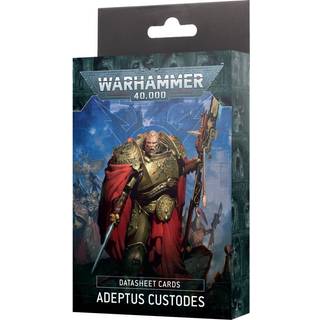 "Datasheet Cards: Adeptus Custodes"
