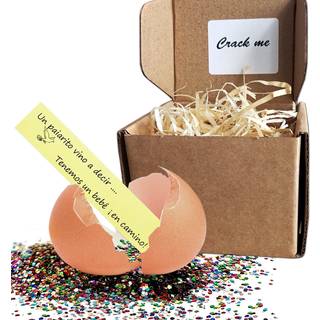 1dfaul sorpresa anuncios de embarazo con huevo divertidos anuncios para bebs ideer para regalos huevos de codorniz perfectos para abuelos futuro