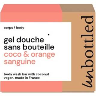Unbottled - Brusegel Uden Flaske - Kokos Og Blodappelsin - Shower Bar - Coco & Orange Sanguine - For Women