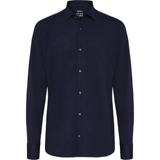 BOGGI MILANO Herren Hemd blau