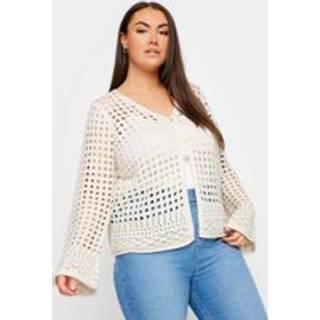 Yours Curve Knapper hæklet CardiganEU 54-56 (UK 26-28)