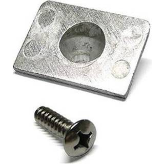 Quicksilver 42121Q02 Square Aluminium Anode Set til Mercury eller Mariner og Force Outboards