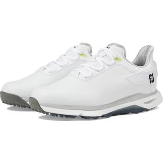FootJoy Pro/SLX Vandtætte Dame Golfsko Uden Spikes - White/White/Grey - Str. 38 1/2 Bred