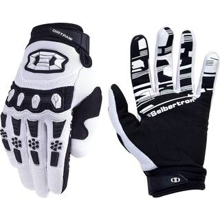 Seibertron Dirtpaw Unisex MX ATV MTB Racing Gloves - Fuld finger touchscreen Handske til cykelcykling Mountain Biking Motorcykel og Motocross Whi