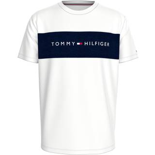 Tommy Hilfiger Tommy Hilfiger Kortærmet Block Logo 100% Bomuld T-shirt