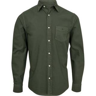 Garment dyed shirt l/s