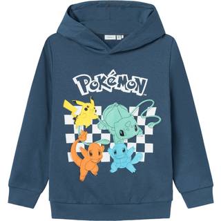 Name It Dark Denim Pokémon Hoodie Sweatshirt