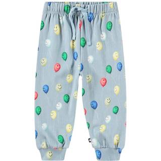 Molo GOTS Simeon Joggingbukser Smiling Balloons 74 cm  Blå  74 cm  Unisex