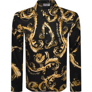 Versace Jeans Couture Long Sleeve Shirt Black