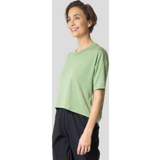 Odlo Crew Neck Active 365 Natural Running Shirt Women - Blue, Size L - blue