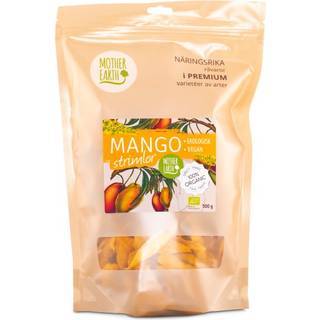 Mother Earth Mango Strimler Øko, 500 g