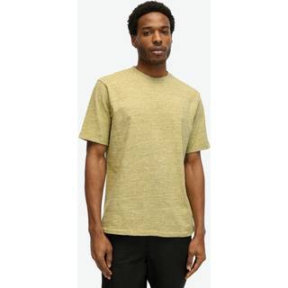 Superdry Superdry Yellow Over Dyed Slub Marl T-Shirt