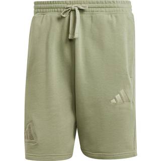 ALL SZN French Terry Graphic Seasonal Shorts - Tent Green