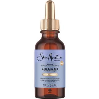 Sheamoisture Scalp & Hair Oil Anti-Hair Fall for Healthy Looking Hair and Moisturized Scalp With Biotin & Multi-Peptid Scalpboost Technology 2 Oz