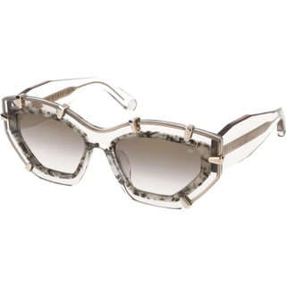 Philipp Plein SPP099V 7T1G 55 Solbriller Kvinder Brun - Gold - 55mm