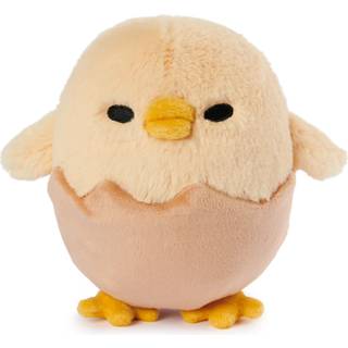 GUND Sanrio Gudetama Shakipiyo Kyllingebamse – 5-tommer blød plysbamse til børn fra 1 år – Æggeventyr