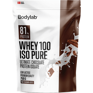 Bodylab Whey 100 ISO Pure - flere varianter - 750 g