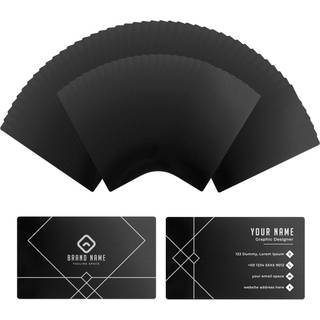 xTool Metal visitkort - 60 stk Black