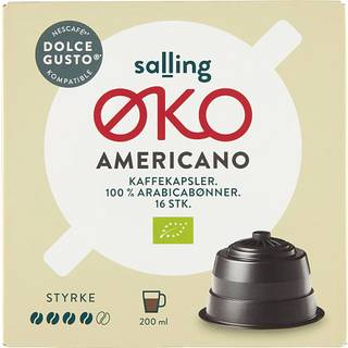 Americano kaffekapsler øko (På lager i varehus)