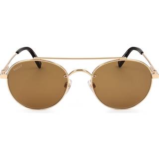 Bally BY0029 28N 52 Solbriller Mænd Guld - Shiny Rose Gold - 52mm