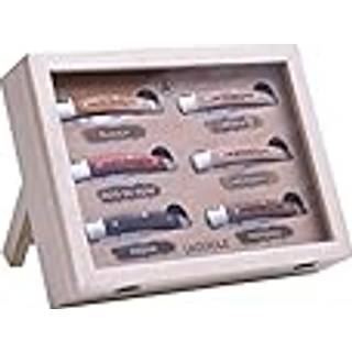 Laguiole knife set 6 pcs. foldable with wooden handle